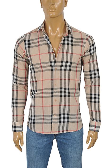 burberry long dress shirt tag|burberry shirts for men.